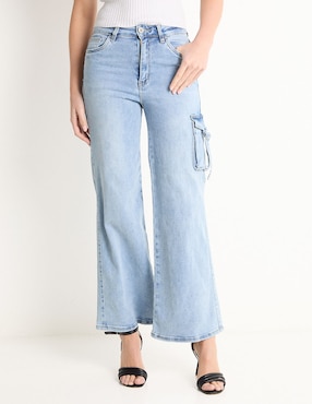 Jeans Straight Biography Corte Cintura Para Mujer