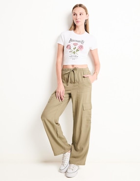 Playera manga corta That's It cuello redondo para mujer