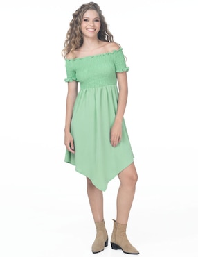 Vestido Arriba De La Rodilla Casual Sarah Bustani Para Mujer