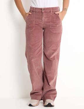 Pantalón Brownie Straight Para Mujer