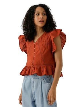 Blusa Levi's manga corta para mujer