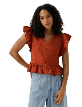 Blusa Levi's manga corta para mujer