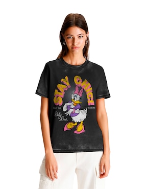 Playera Manga Corta Disney Cuello Redondo Para Mujer