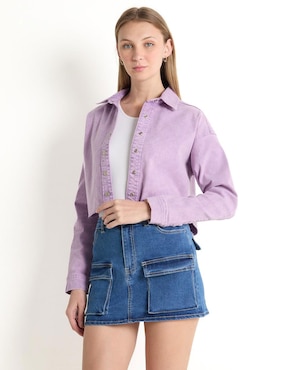 Chamarra Denim That's It Para Mujer