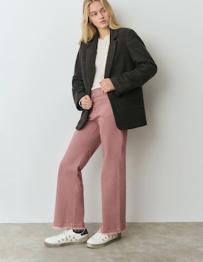 Pantalón Brownie Regular Para Mujer