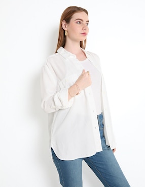 Blusa American Eagle manga larga para mujer