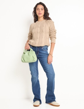 Jeans straight american eagle para mujer