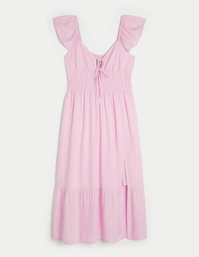 Vestido Midi Casual Hollister Para Mujer