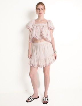 Falda mini American Eagle a la cintura