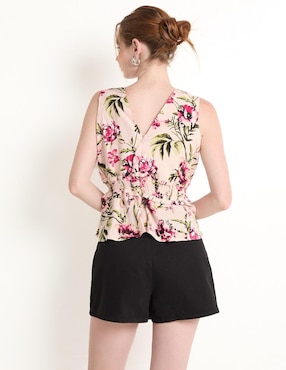 Blusa Biography sin manga para mujer