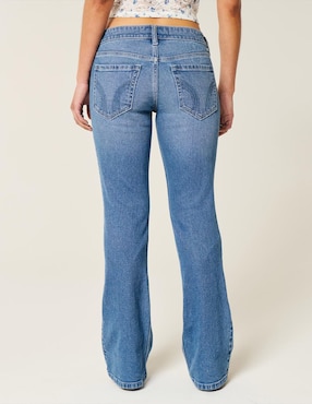 Jeans flare Hollister para mujer