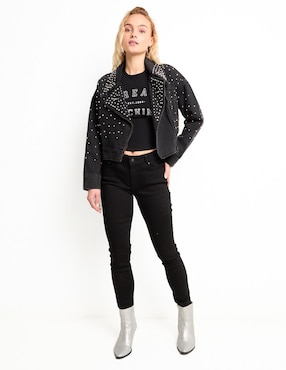 Playera manga corta Sexy Jeans cuello redondo para mujer