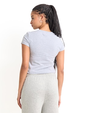 Playera manga corta Sexy Jeans cuello redondo para mujer