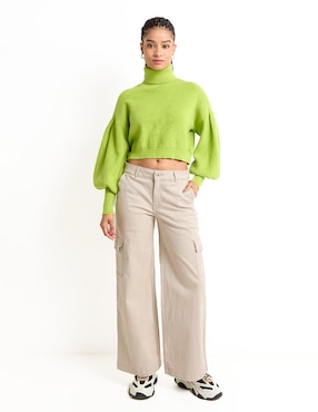 Pantalón cargo Sexy Jeans straight para mujer