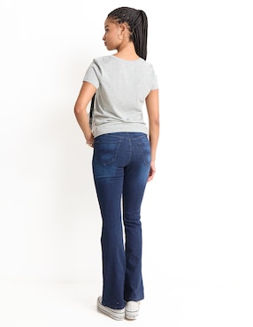 Jeans bota Sexy Jeans corte cintura alta para mujer