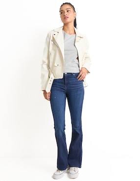 Jeans bota Sexy Jeans corte cintura alta para mujer