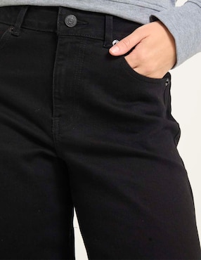 Jeans relaxed campana Sexy Jeans SXYJM039 corte cintura alta para mujer