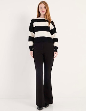 Pantalón de vestir That's It acampanado para mujer