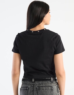 Playera manga corta That's It cuello redondo para mujer