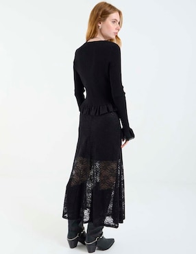 Falda crop That's It a la cintura