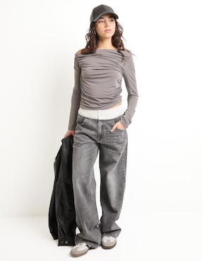 Blusa That's It manga larga para mujer
