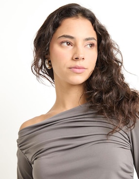 Blusa That's It manga larga para mujer