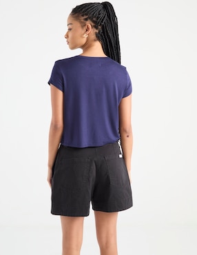 Playera manga corta Sexy Jeans cuello redondo para mujer