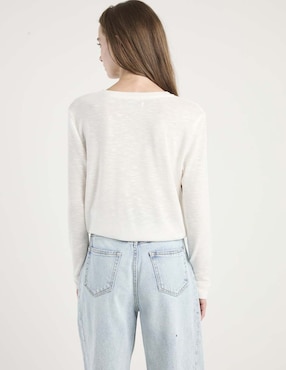 Suéter Sexy Jeans cuello redondo para mujer