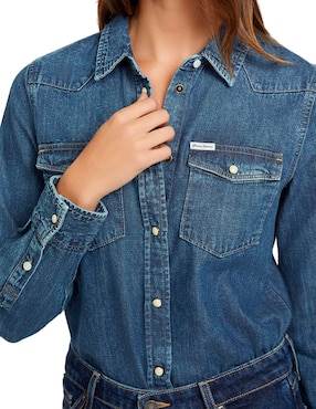 Blusa Guess Jeans manga larga para mujer