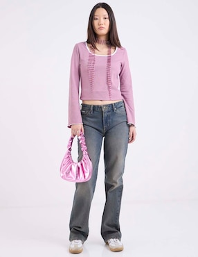 Jeans relaxed skinny Guess Jeans para mujer
