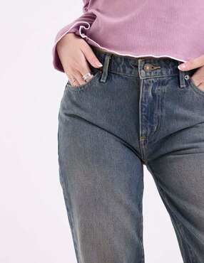 Jeans relaxed skinny Guess Jeans para mujer