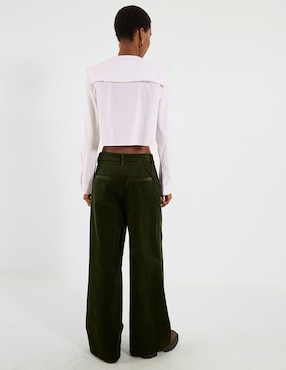 Pantalón plisado That'S It regular para mujer