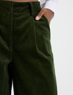 Pantalón plisado That'S It regular para mujer