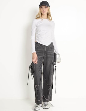 Blusa That's It manga larga para mujer