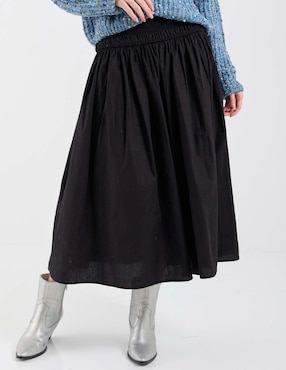 Falda midi That's It a la cintura