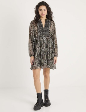 Vestido corto casual That's It para mujer
