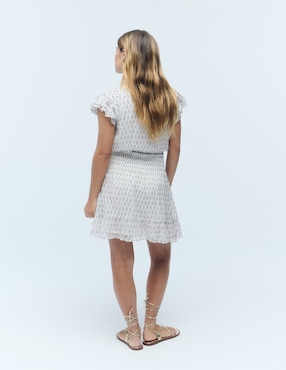 Vestido corto casual Brownie para mujer