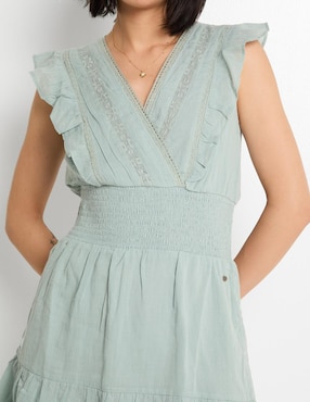 Vestido corto casual Brownie para mujer