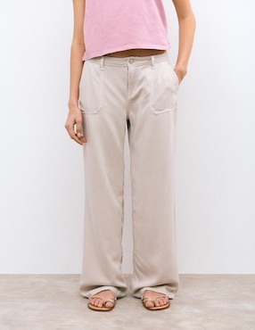 Pantalón Brownie regular para mujer
