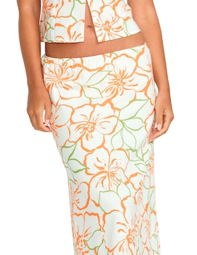 Falda larga Billabong Keep It Simple Skirt a la cintura