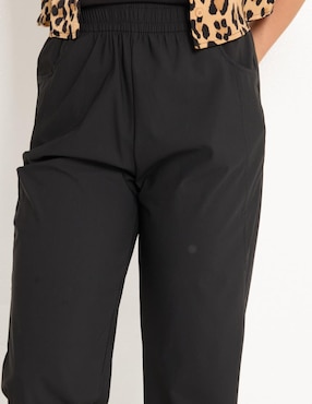 Pantalón Coffee Bean slim para mujer