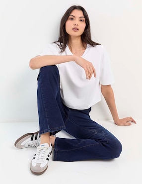 Jeans relaxed straight 365 Essential para mujer