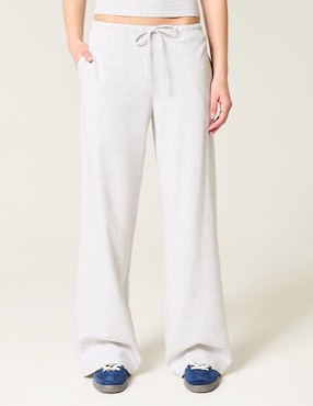Pants regular Hollister con amarre para mujer