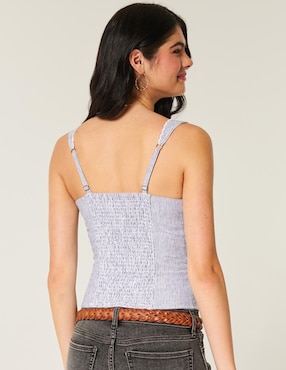 Blusa de tirantes Hollister para mujer