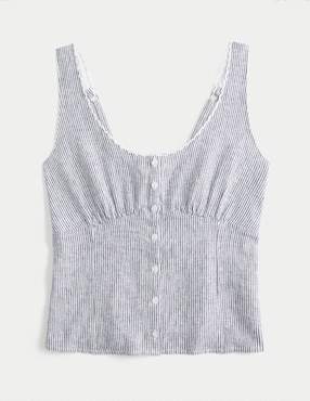 Blusa de tirantes Hollister para mujer