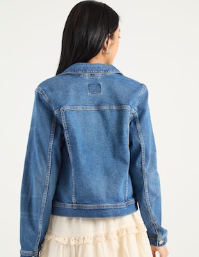 Chamarra denim American Eagle de mezclilla para mujer