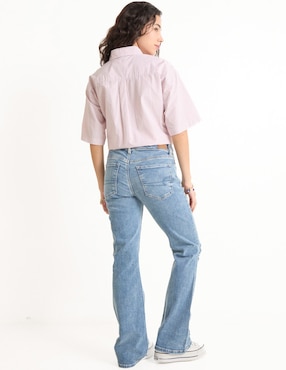 Jeans boot American Eagle corte cintura para mujer