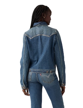 Chamarra denim Levi's de mezclilla para mujer