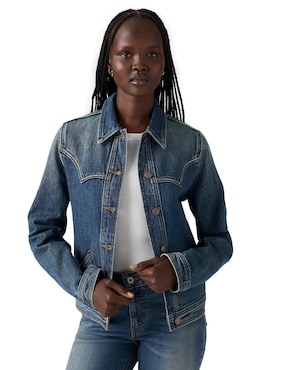 Chamarra denim Levi's de mezclilla para mujer