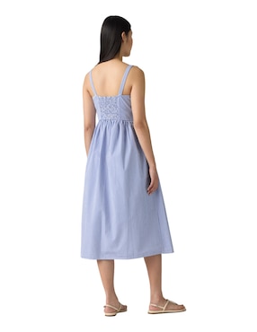 Vestido midi casual Levi's para mujer